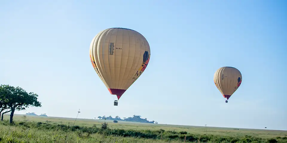 5 days hot air balloon safari serengeti wildlife