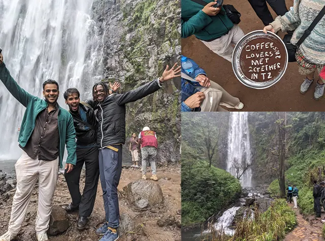 Materuni waterfall day trip safari Tanzania