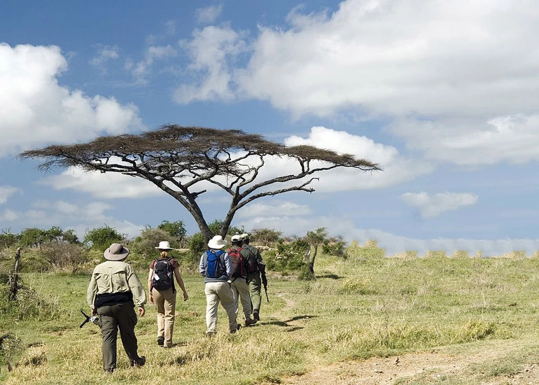walking safari Tarangire