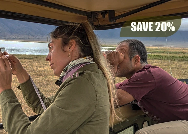 7 Days Honeymoon Safari - Ndutu Plains and Zanzibar.