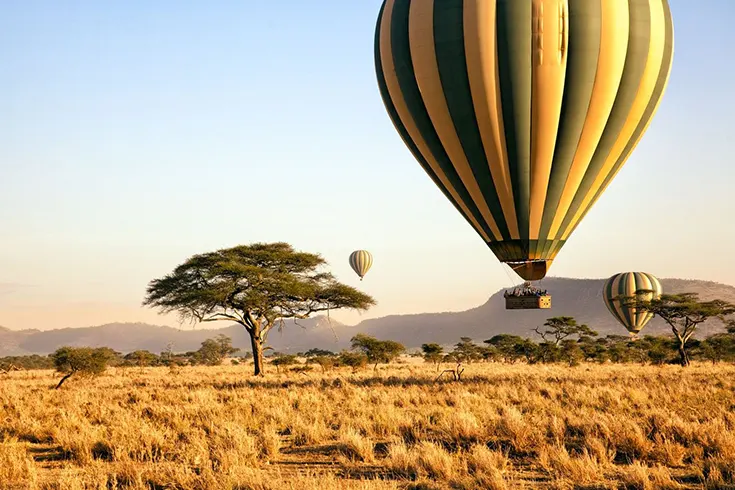 Pacchetto Safari in Mongolfiera di 4 giorni