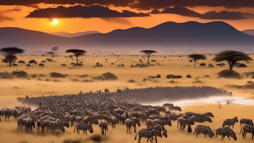 Why Sunsets and Sunrises Are Magical in Tanzania  Few natural phenomena rival the drama and beauty of an African sunrise or sunset. In Tanzania, the interplay of golden light, open plains, and iconic wildlife creates a sensory experience that lingers long after the sun dips below the horizon. These moments define the rhythm of a safari, marking the beginning and end of each day with awe-inspiring color, shadow, and silhouette.  Sunrises in the Serengeti or Tarangire herald the start of wildlife activity. Predators emerge from nocturnal rest, herbivores move across the plains, and birds begin their calls in forests and riverine areas. Sunsets, on the other hand, offer a time of reflection. The sky ignites in vibrant oranges, reds, and purples, while animals settle into their evening routines. For photographers, travelers, and romantics alike, these times offer unrivaled opportunities to connect with nature and capture its beauty.  The Best Spots to Witness Sunrises and Sunsets in Tanzania Serengeti National Park: Endless Plains in Golden Light  The Serengeti&rsquo;s vast plains provide a perfect canvas for sunrise and sunset photography. During early morning game drives, the low sun casts long shadows across rolling grasslands, highlighting wildebeest, zebra, and predators in stunning contrast.  Sunsets over the Serengeti are equally spectacular. The wide-open horizon allows uninterrupted views of the sun sinking behind acacia trees, often silhouetting giraffes or elephants in the foreground. Luxury lodges and mobile camps strategically positioned in the plains enhance the experience, offering private decks and early morning or late evening viewing options.  Ngorongoro Crater: Dramatic Rim Views  The Ngorongoro Crater provides some of the most dramatic sunrise and sunset vistas in Tanzania. From the crater rim, travelers can watch the sun illuminate the caldera floor below, revealing herds of wildlife in a soft, golden glow.  Early morning descents allow visitors to witness mist rising from the crater floor as animals stir. Evening light transforms the crater walls into fiery shades of red and orange, creating a perfect backdrop for photography or simply contemplative observation. Lodges along the rim often offer terraces and outdoor lounges specifically designed for enjoying these natural spectacles.  Tarangire National Park: Baobabs in Silhouette  Tarangire&rsquo;s iconic baobab trees and large elephant herds make sunsets here particularly memorable. As the sun dips, the massive trunks create striking silhouettes against a fiery sky, while elephants often move slowly toward water sources, adding motion and life to the scene.  Morning light also transforms the park, emphasizing textures in the savannah and revealing subtle wildlife behavior previously hidden in shadow. Walking safaris in early morning can offer intimate experiences with birds, primates, and smaller mammals, all bathed in soft, warm light.  Why Timing and Light Matter for Safari Photography  Sunrise and sunset are considered the &ldquo;golden hours&rdquo; in photography for good reason. The low angle of the sun produces warm tones, long shadows, and depth that highlight landscapes and wildlife in ways that midday light cannot.  For wildlife photographers, this is the optimal time to capture dramatic shots of predators in action or to frame elephants and giraffes against vibrant skies. For travelers, it is a time to pause, reflect, and fully immerse in the sensory richness of the safari. The combination of lighting, wildlife, and natural scenery produces moments that are both visually stunning and emotionally resonant.  Tips for Enjoying Sunsets and Sunrises on Safari  Plan Early Morning Drives: Wake before dawn to witness animals at their most active while capturing soft morning light.  Reserve Sunset Locations: Many lodges have terraces or private viewing points specifically for sunsets. Plan to arrive early to secure the best position.  Bring Proper Gear: Cameras with zoom lenses and tripods help capture distant wildlife and expansive landscapes. Binoculars enhance birdwatching and detail observation.  Dress in Layers: Early mornings and late evenings can be chilly, even in Tanzania&rsquo;s tropics. Lightweight layers keep you comfortable.  Pause and Reflect: Sometimes the most rewarding moments aren&rsquo;t photographed. Simply soaking in the scene&mdash;watching elephants walk past in the golden light&mdash;creates lasting memories.  Conclusion: The Soul of Tanzania in Light  Sunrises and sunsets in Tanzania are more than just beautiful moments&mdash;they are essential to the safari experience. They set the rhythm of the day, shape wildlife activity, and provide unforgettable visual and emotional experiences. From the sweeping Serengeti plains to the dramatic Ngorongoro rim and the iconic baobabs of Tarangire, Tanzania&rsquo;s skies elevate every safari with color, light, and a sense of wonder.  For travelers, photographers, and honeymooners alike, aligning safari activities with sunrise and sunset ensures that each day is experienced at its fullest, leaving an impression that lasts long after the journey ends.
